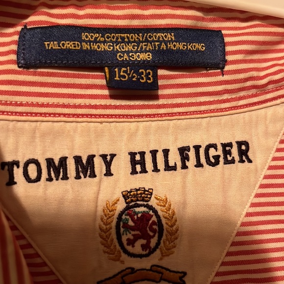 Fantastic Vintage Tommy Hilfiger dress shirt great condition 15-1/2 33 - Picture 3 of 4